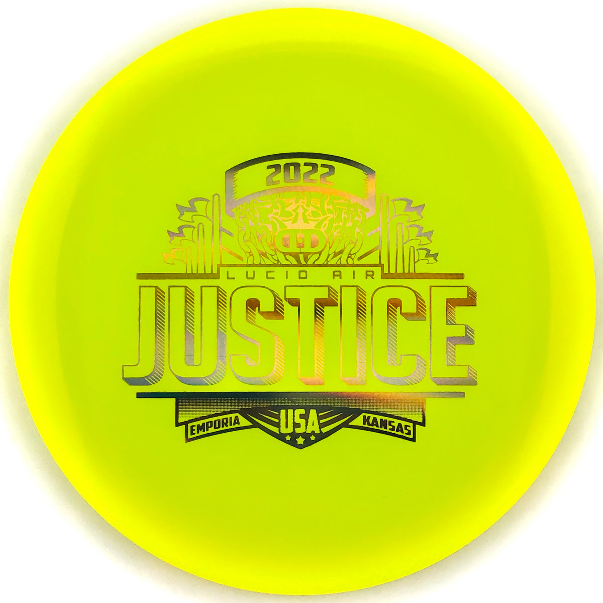Dynamic Discs Lucid Air Justice Island Disc Golf Company