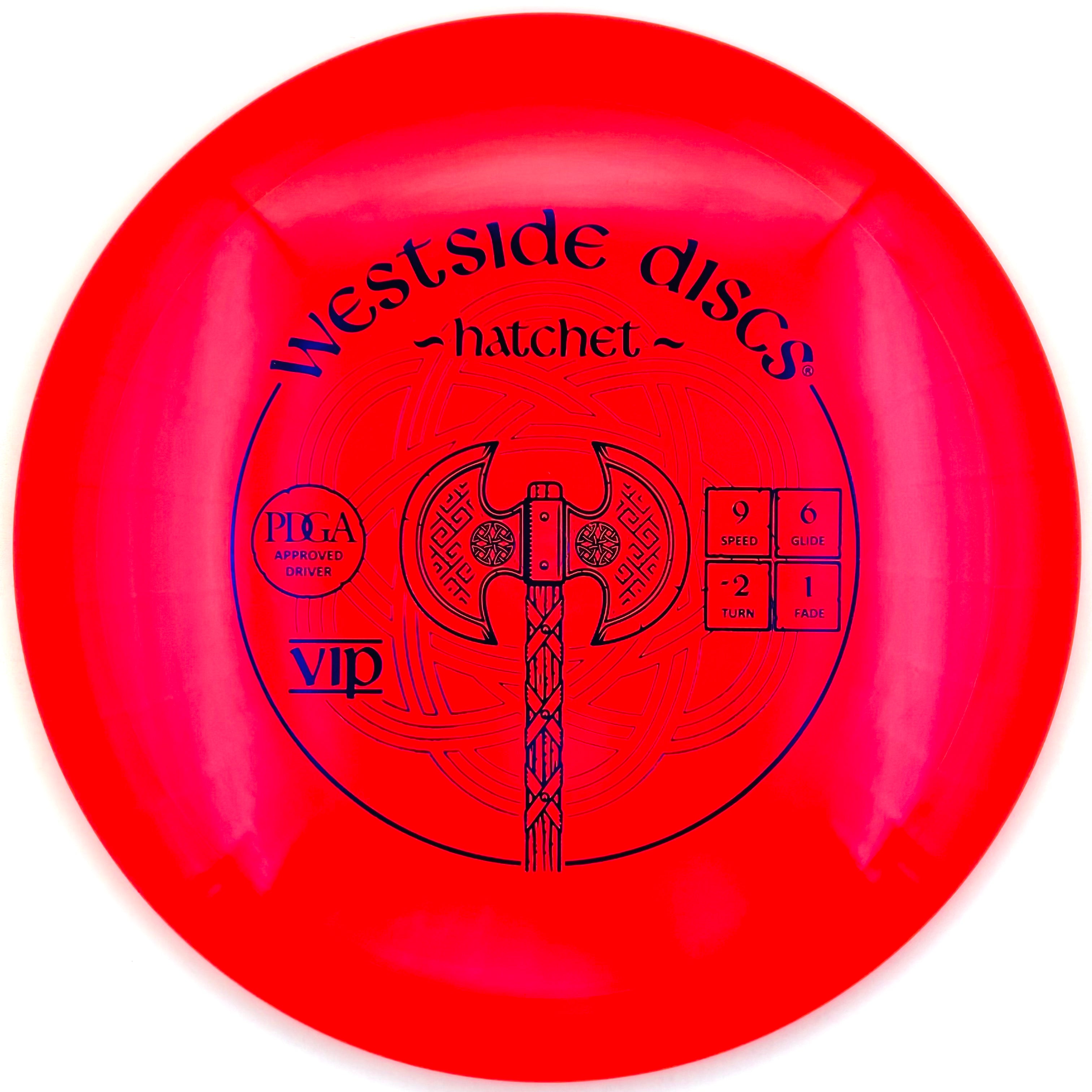 Westside Discs VIP Hatchet (Distance Driver)