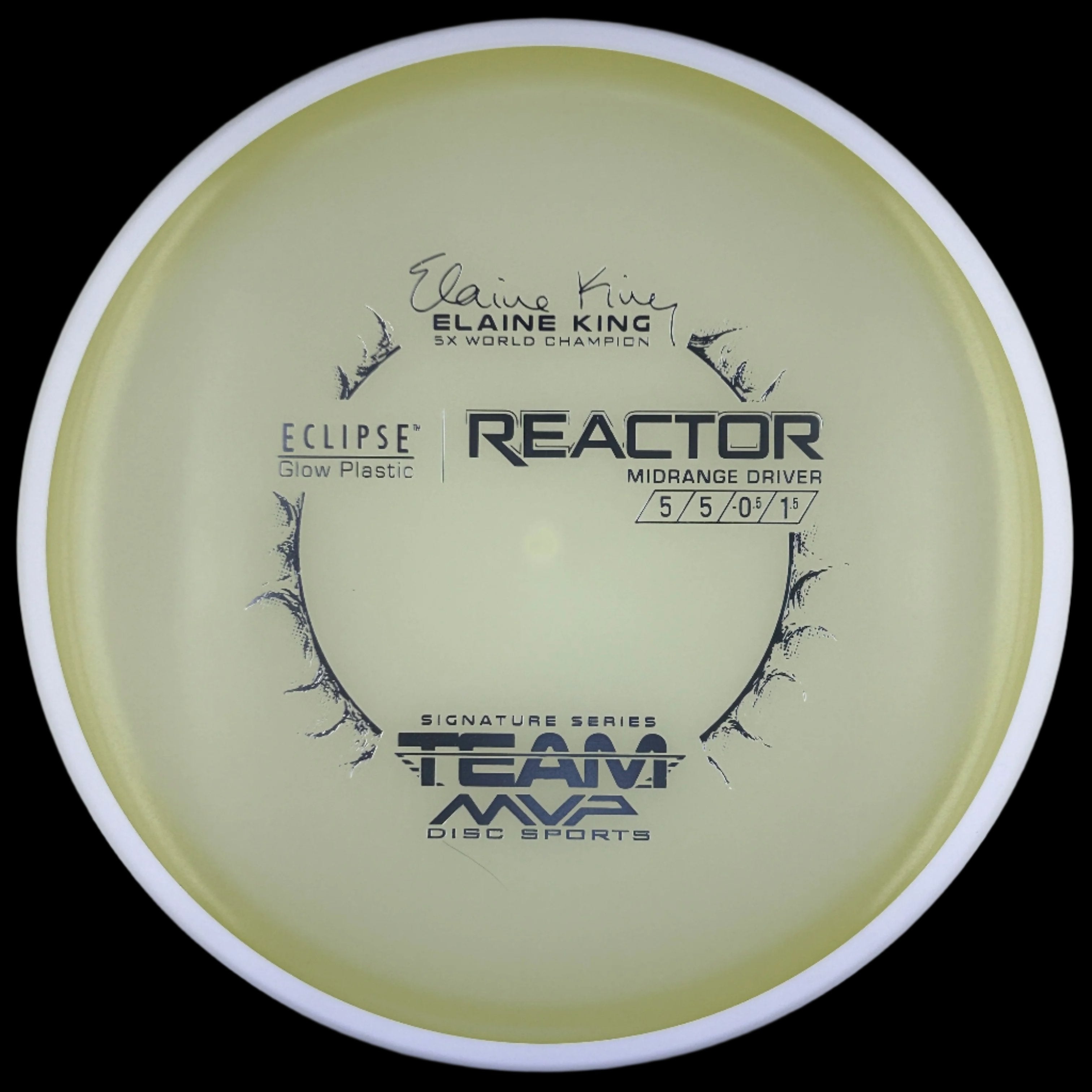 MVP Elaine King 5X World Champion Eclipse 2.0 Glow Reactor