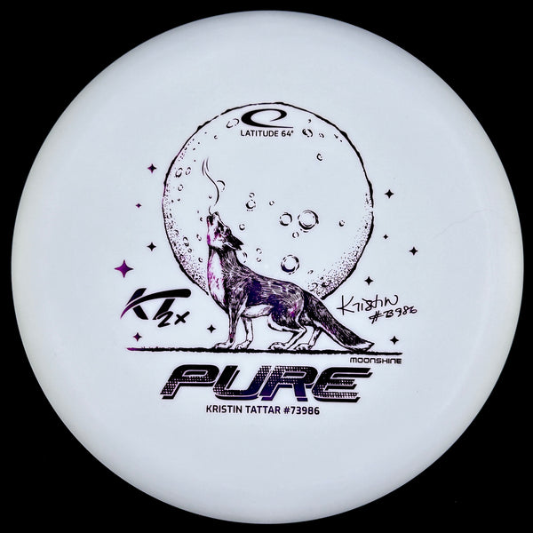 Twin Latitude 64 Kristin Tattar Zero Medium Moonshine Pure – Disco Da Putt 176g