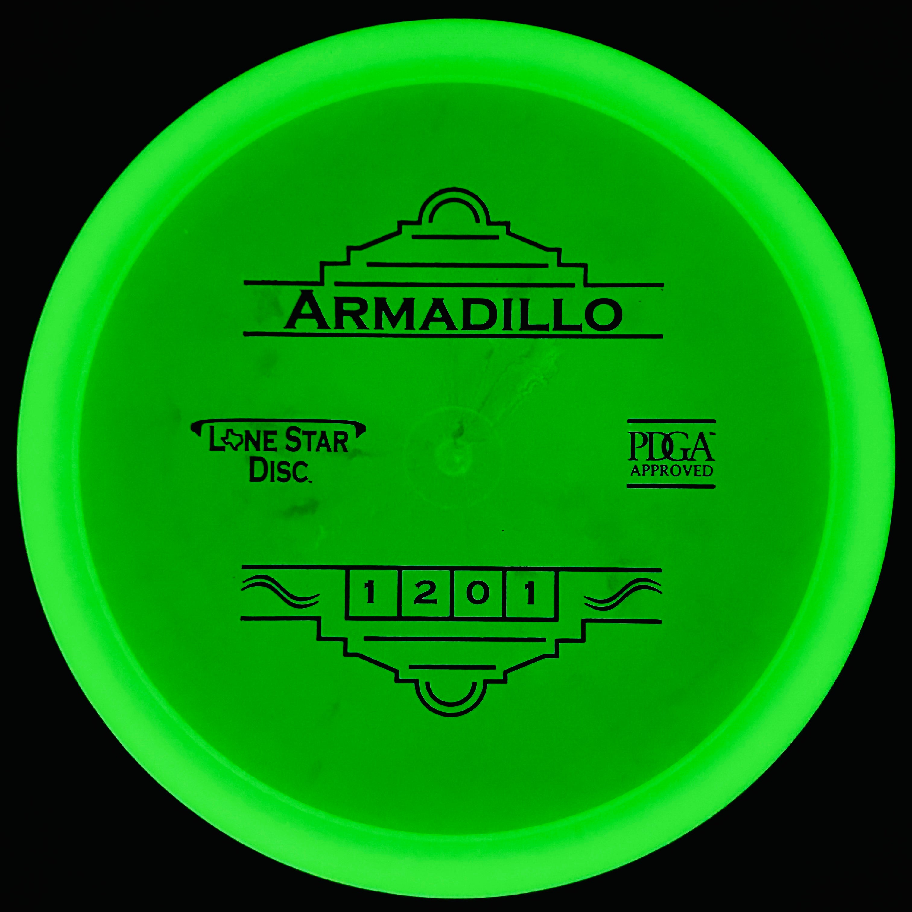 Lone Star Discs Glow Armadillo