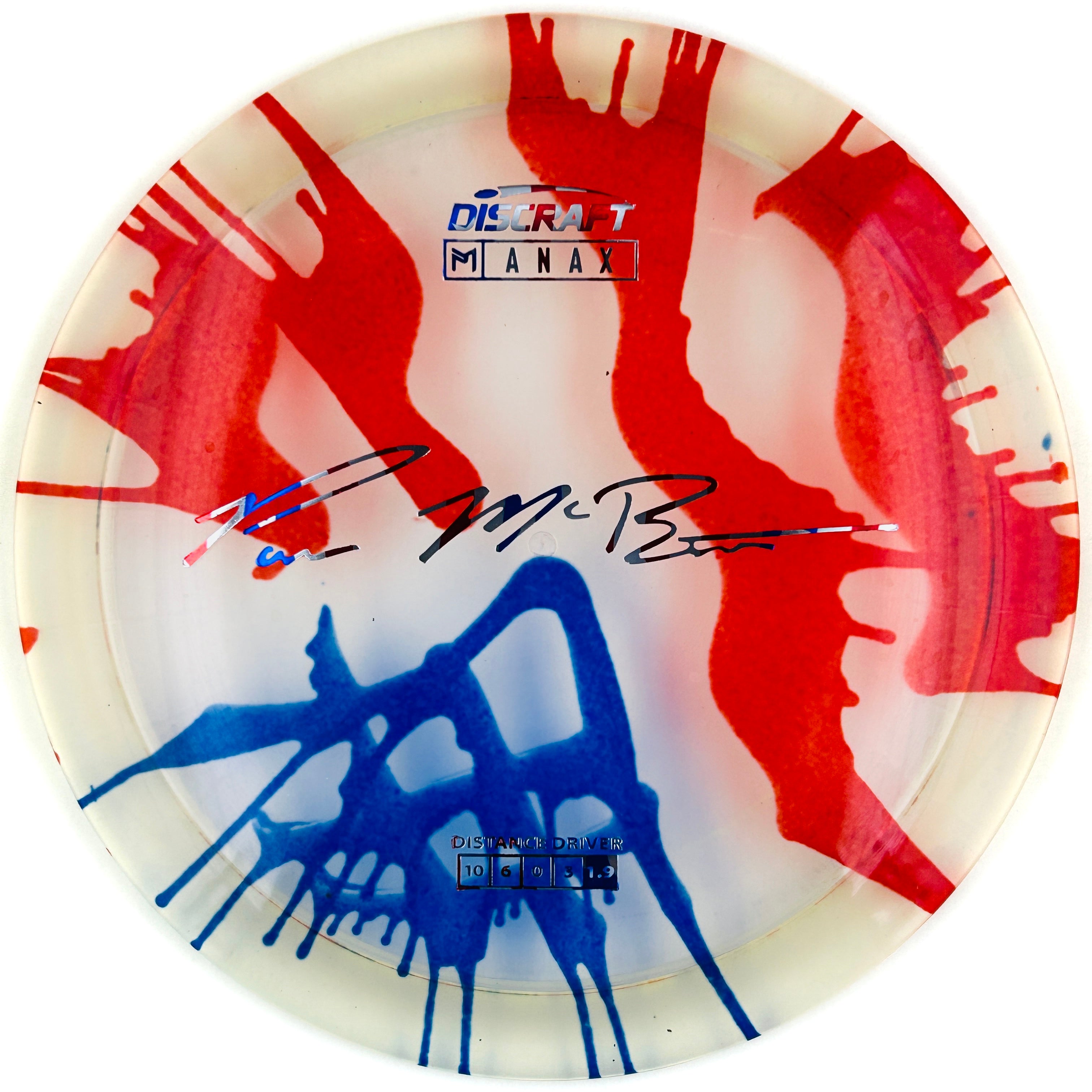 Discraft Z Fly Dye Anax - Paul McBeth Signature Stamp