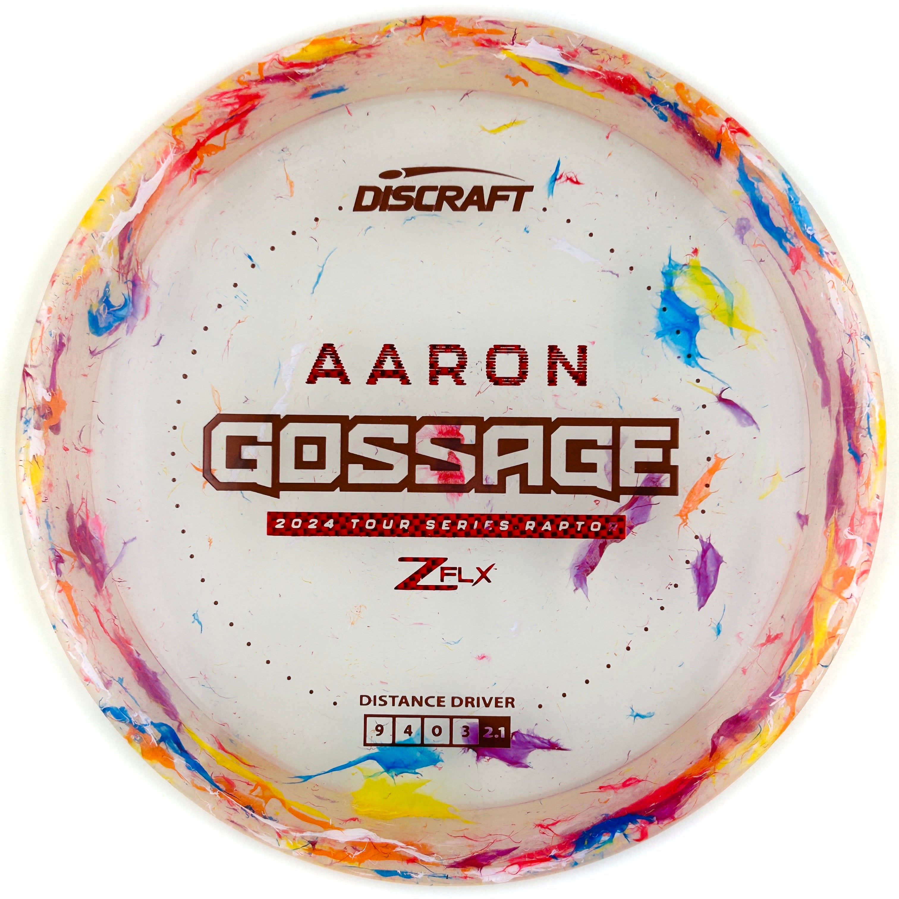 Discraft Jawbreaker Z FLX Raptor - Aaron Gossage 2024 Tour Series