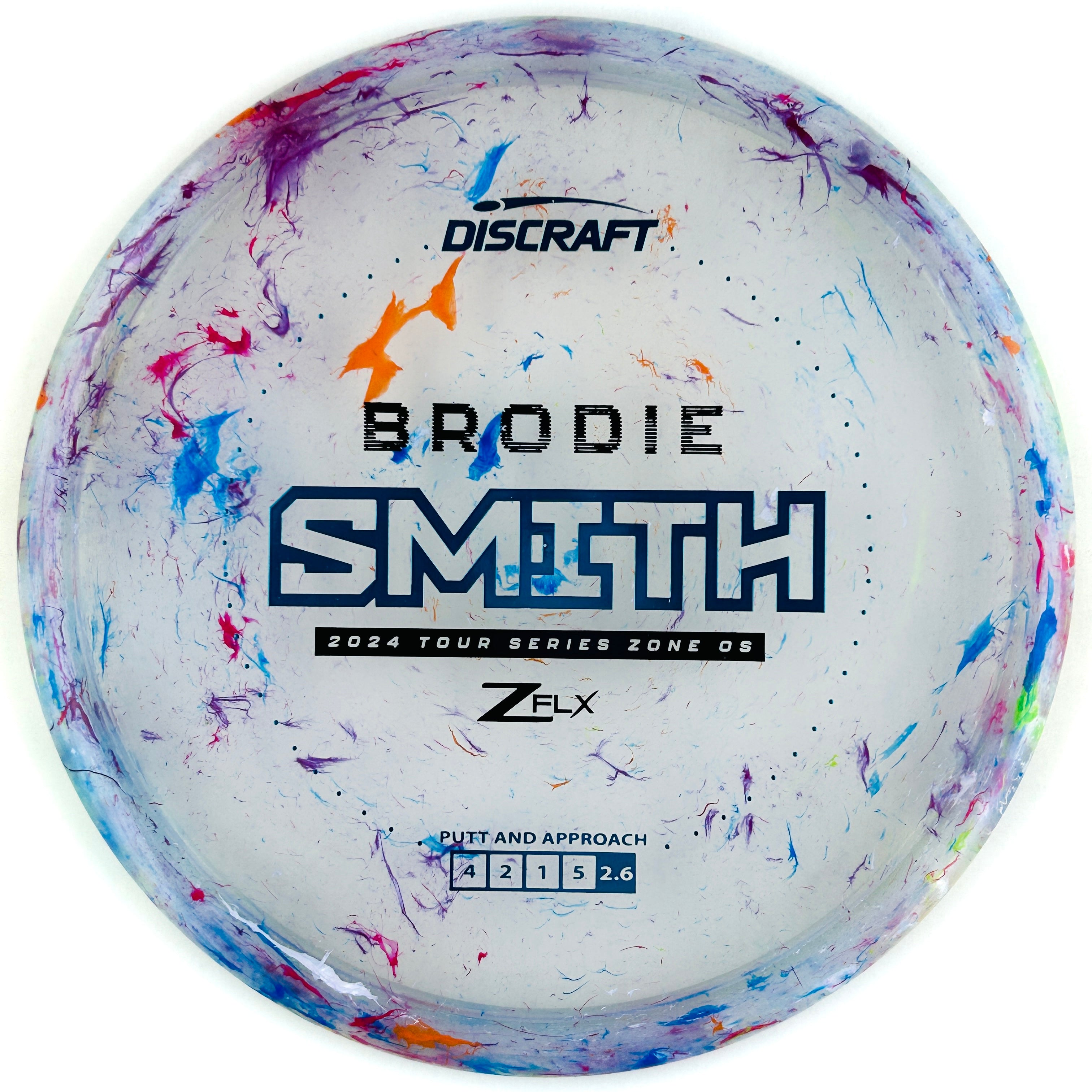 Discraft Jawbreaker Z FLX Zone OS - Brodie Smith 2024 Tour Series