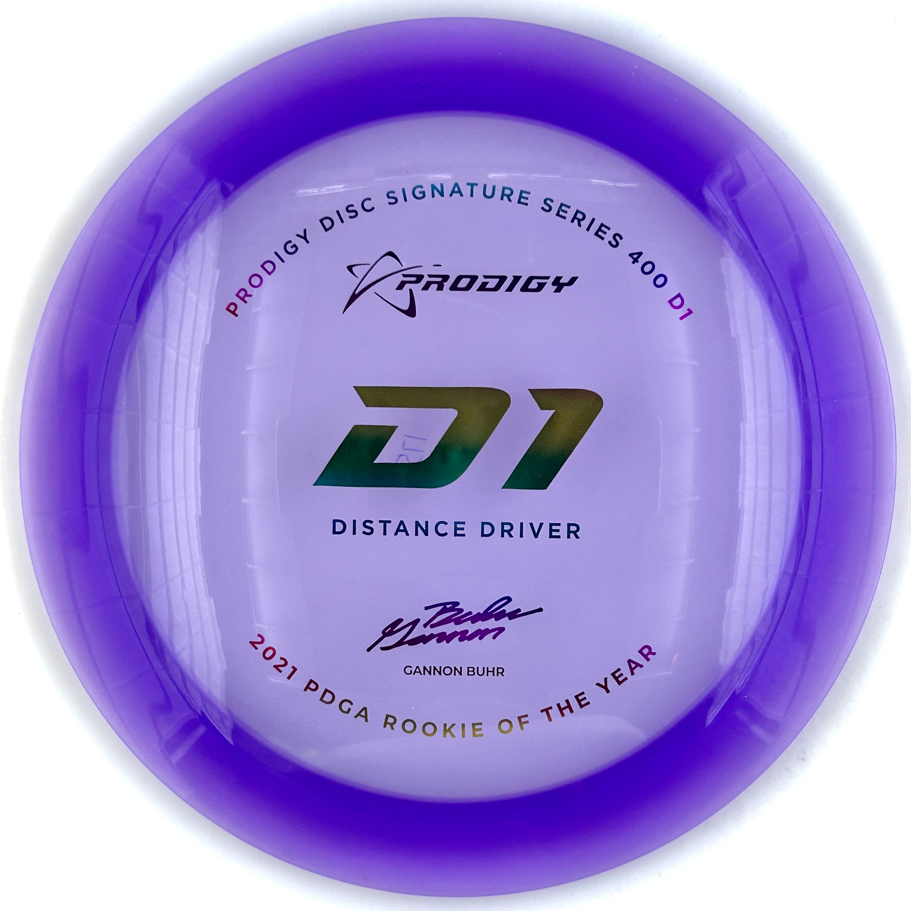 Prodigy D1 400 - Gannon Buhr 2022 Signature Series (Distance Driver)