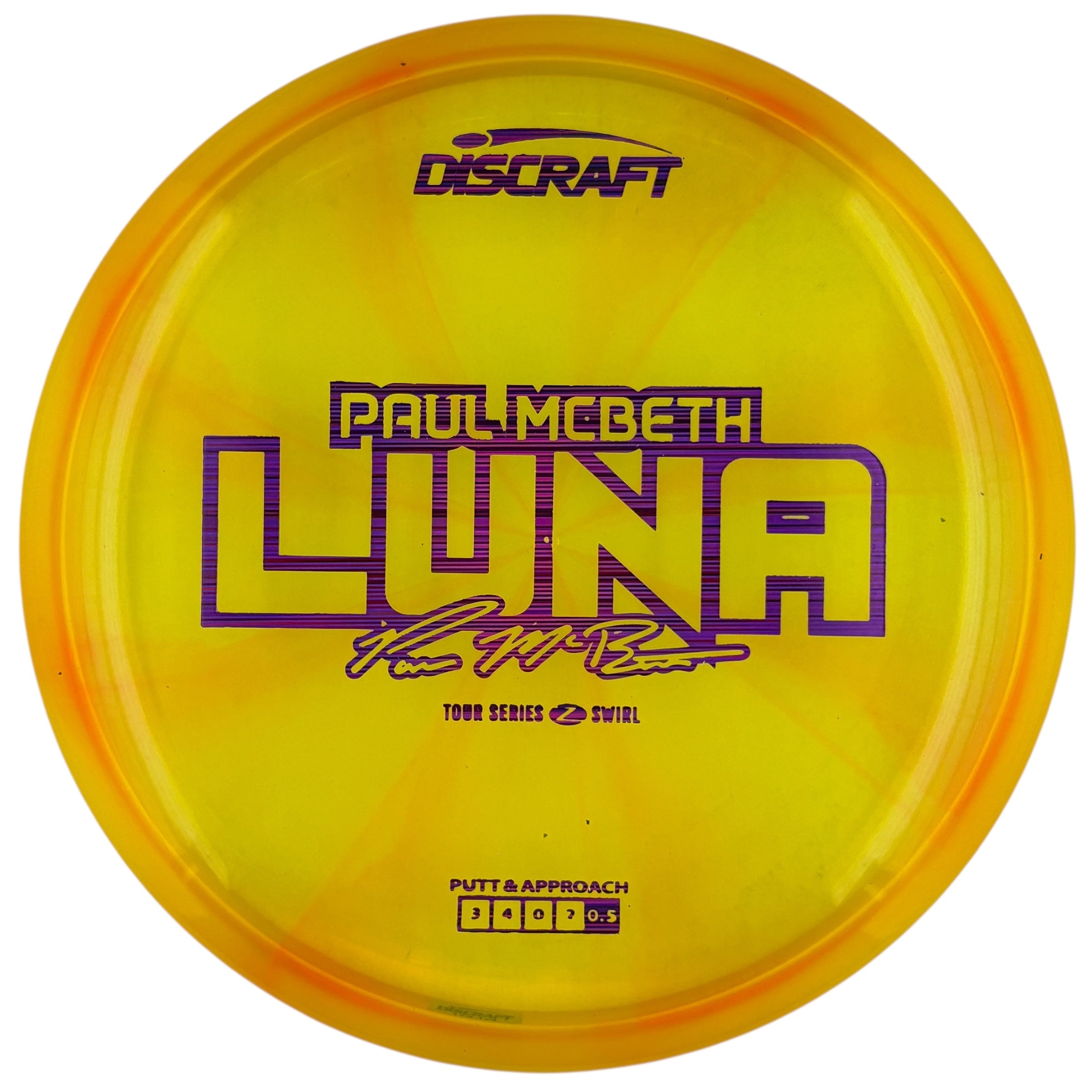 Discraft Z Swirl Luna - Paul McBeth 2025 Tour Series