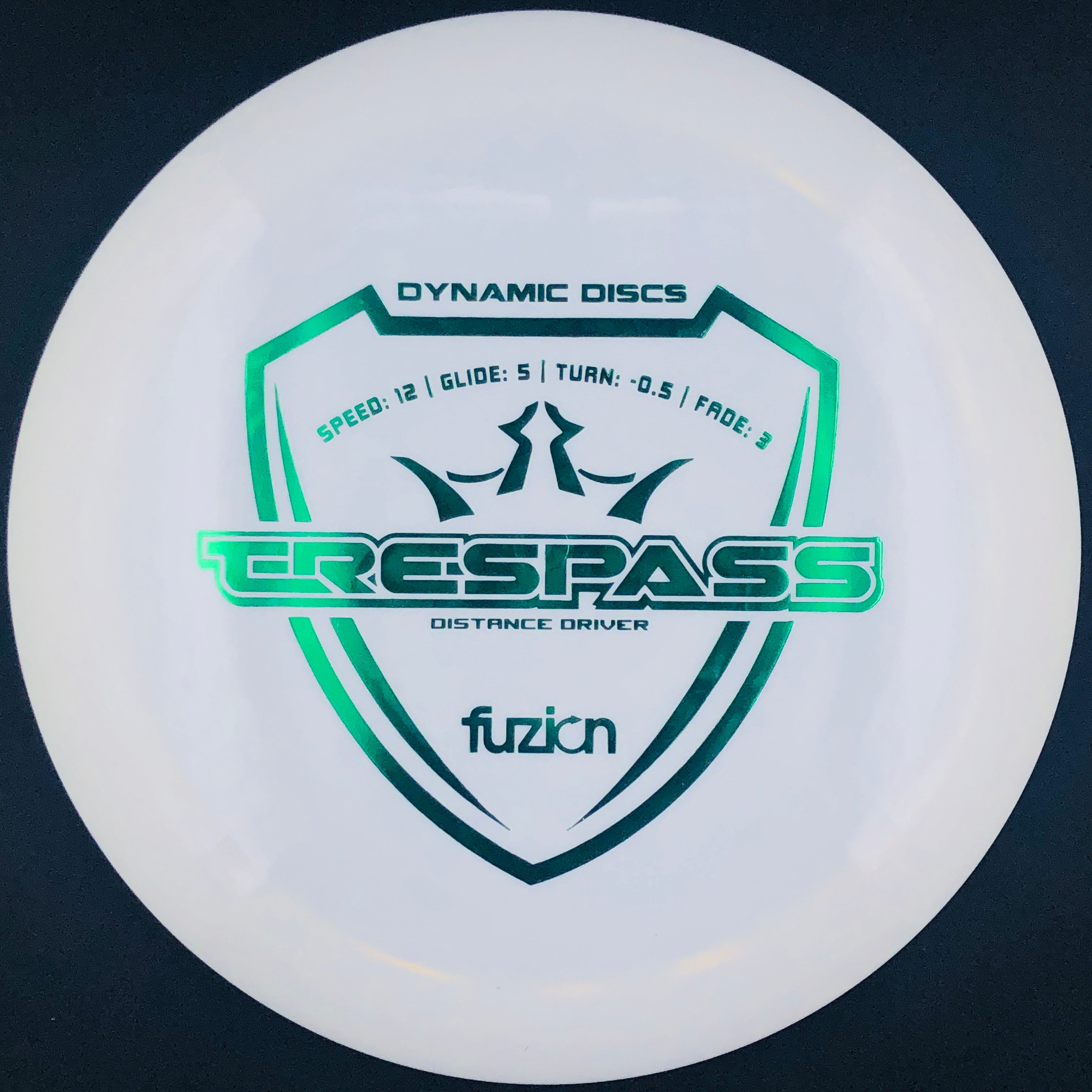 Dynamic Discs Fuzion Trespass (Distance Driver)
