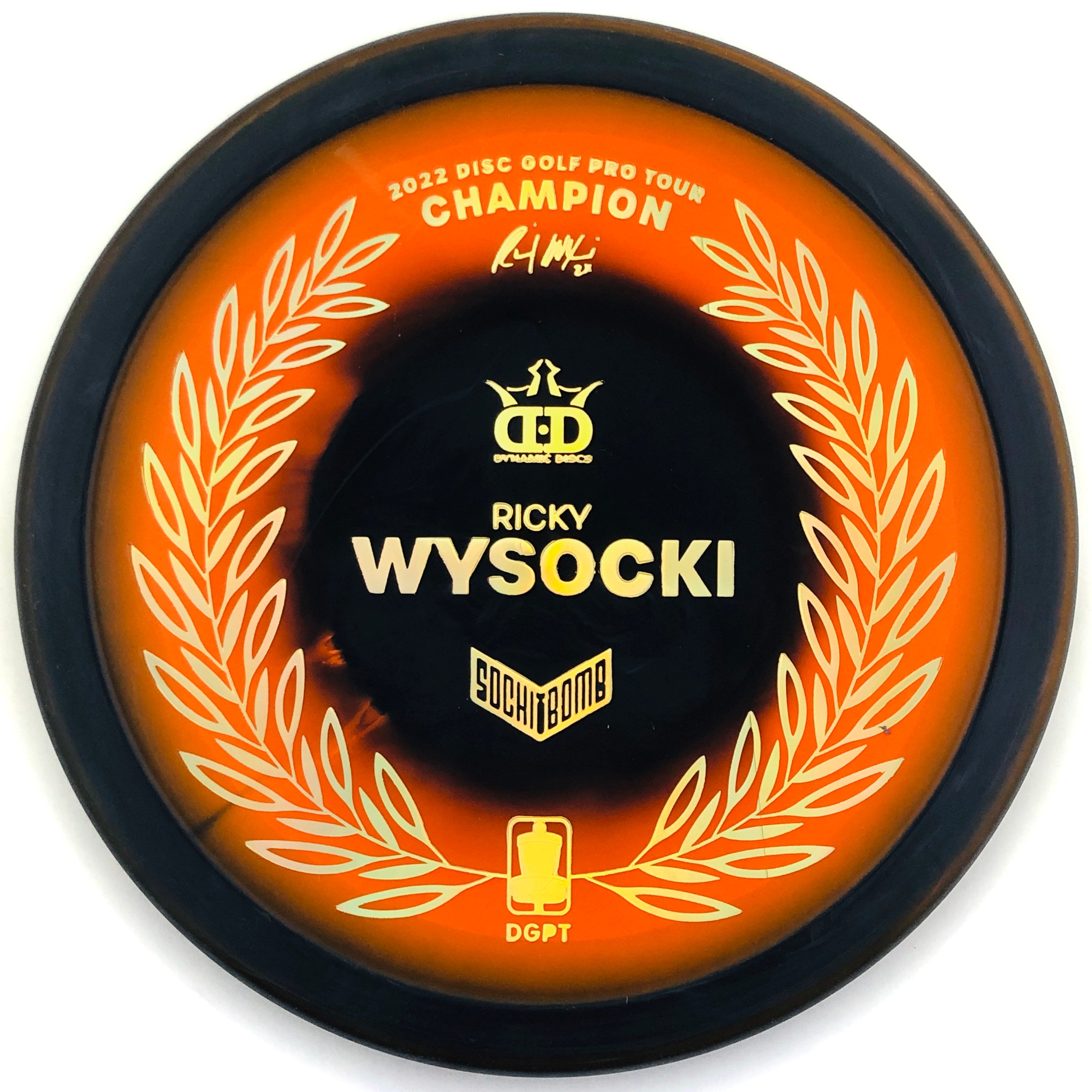 Dynamic Discs Classic Supreme Raptor Eye Sockibomb Slammer - 2022 Ricky Wysocki DGPT Tour Champion