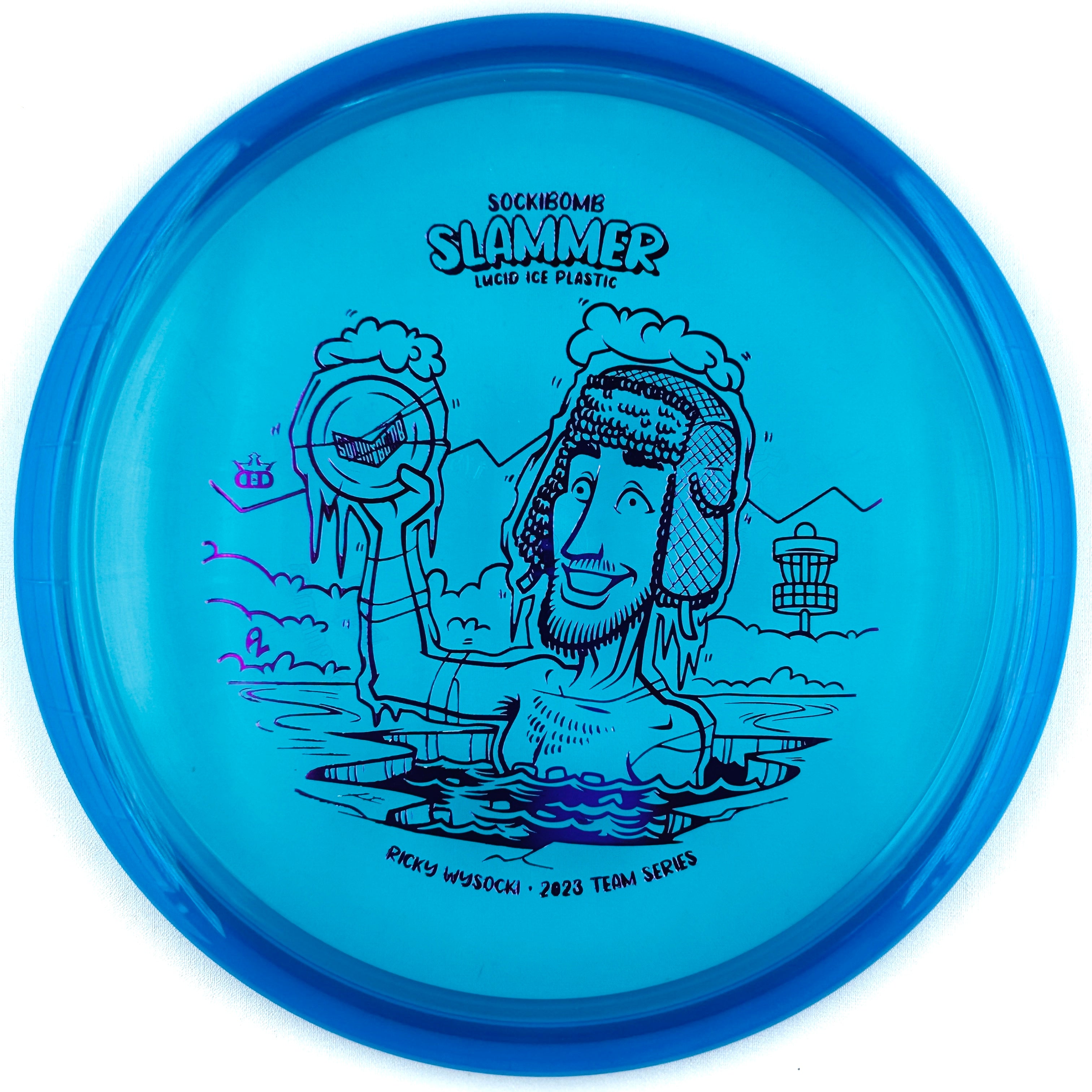 Dynamic Discs Lucid-"Ice Bath" Sockibomb Slammer