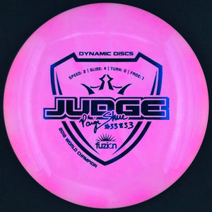 Dynamic Discs Fuzion Burst Judge - Paige Shue