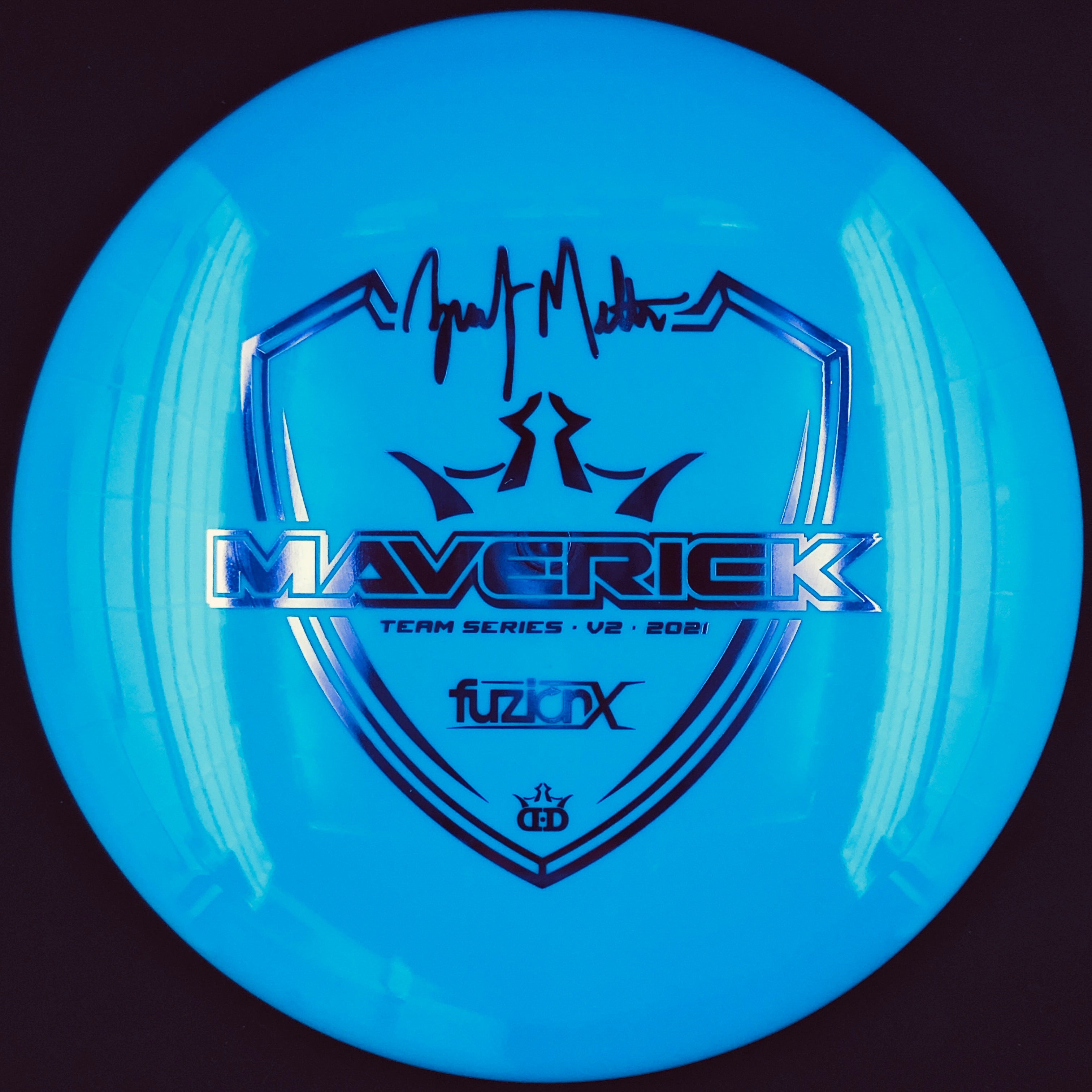 Dynamic Discs Fuzion-X Maverick - Zach Melton 2021 Team Series V2 (Fairway)