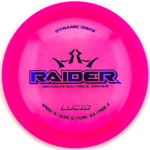 Dynamic Discs Lucid Metallic Raider (Distance Driver)