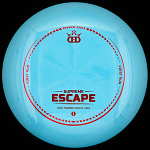 Dynamic Discs Supreme Escape - First Run (Fairway Driver)