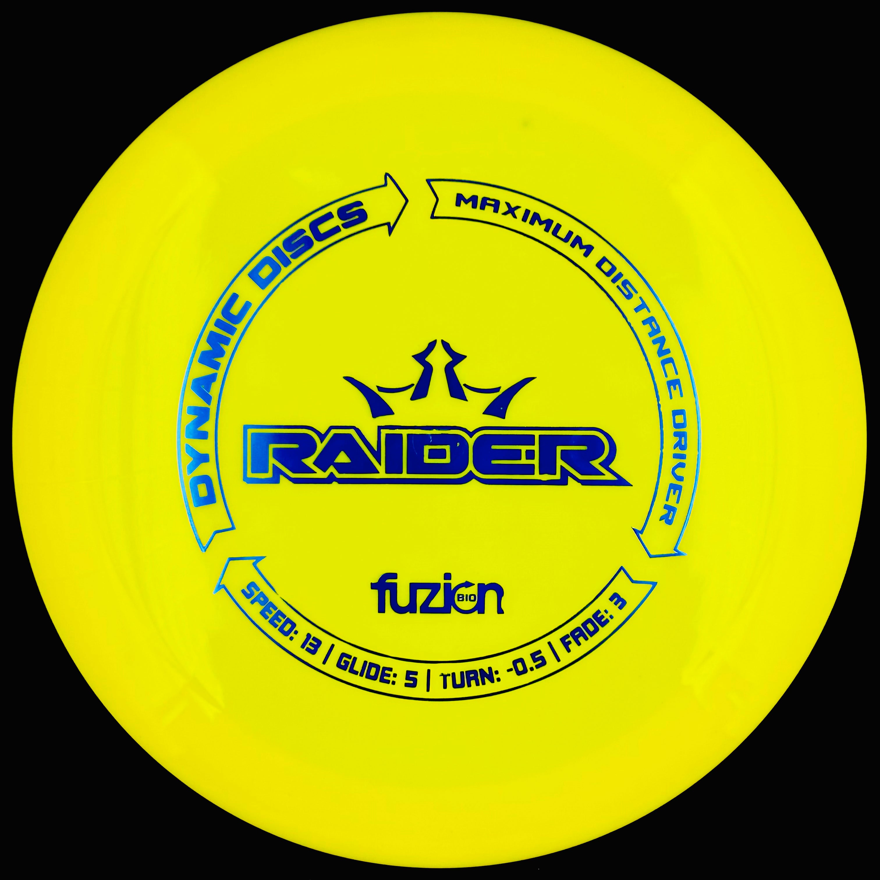 Dynamic Discs BioFuzion Raider (Distance Driver)